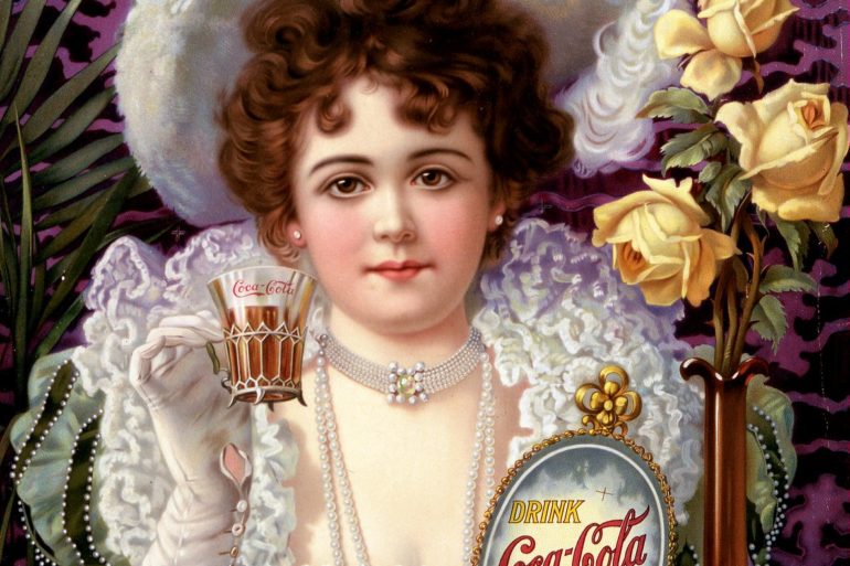 Antique Coca Cola ad